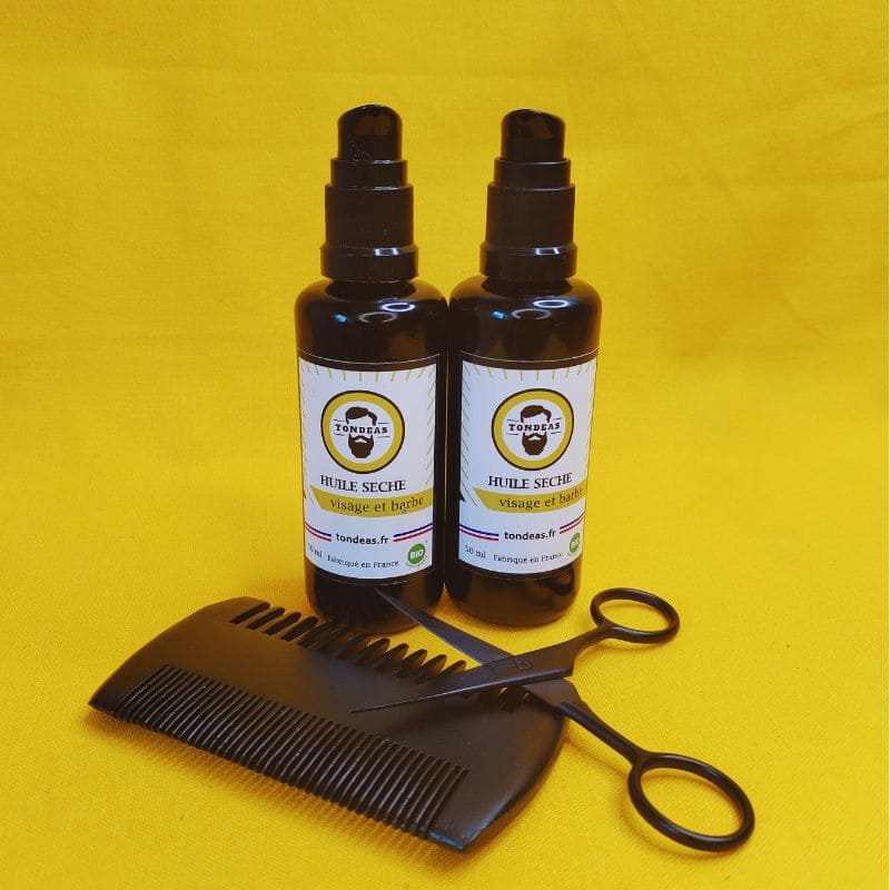 Coffret homme barbe bonheur / kit soin  barbe 60