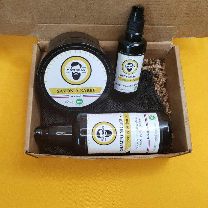 coffret homme barbe- soin barbe/ soin barbe kit