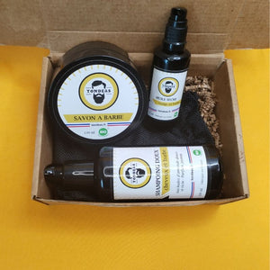 coffret homme barbe- soin barbe/ soin barbe kit