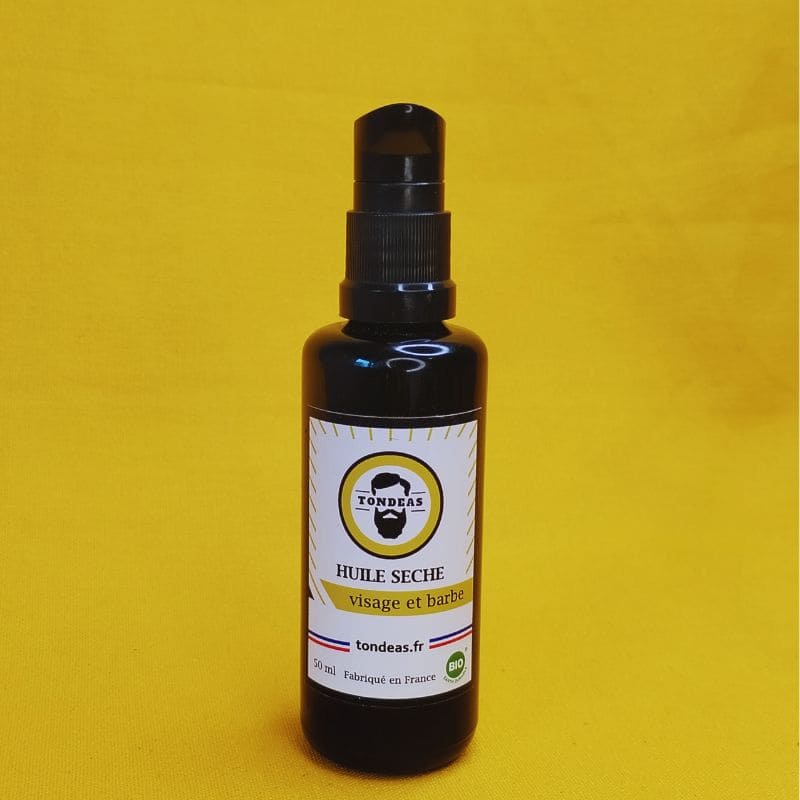 Huile à barbe homme/ l'Huile de ricin pour la barbe